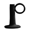 Black Moon candle holder