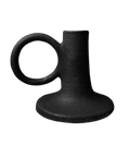 Black Moon candle holder