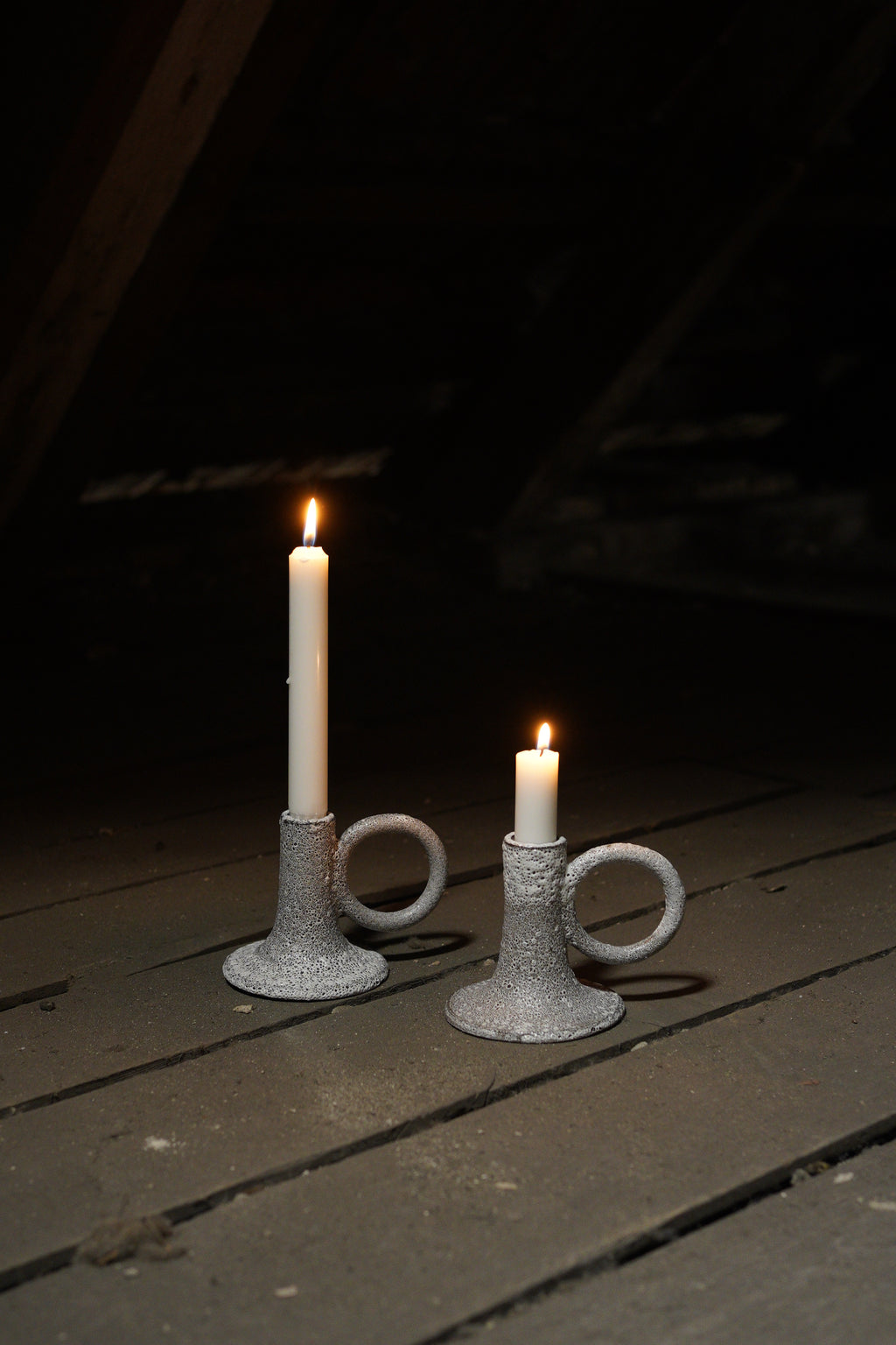 White Moon candle holder - Small - 2020