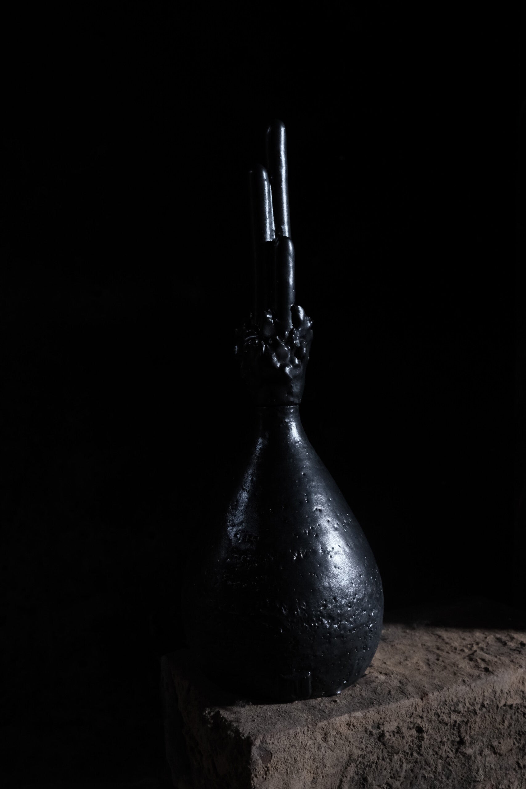 Dark Crystal vase 1