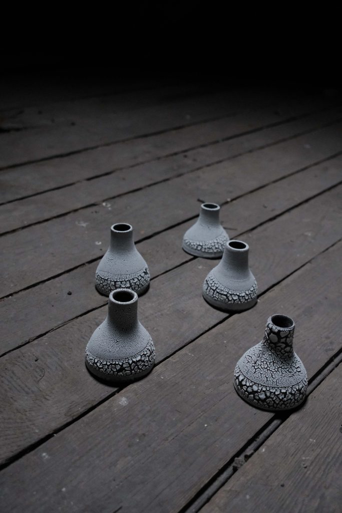 Meteor candle holder