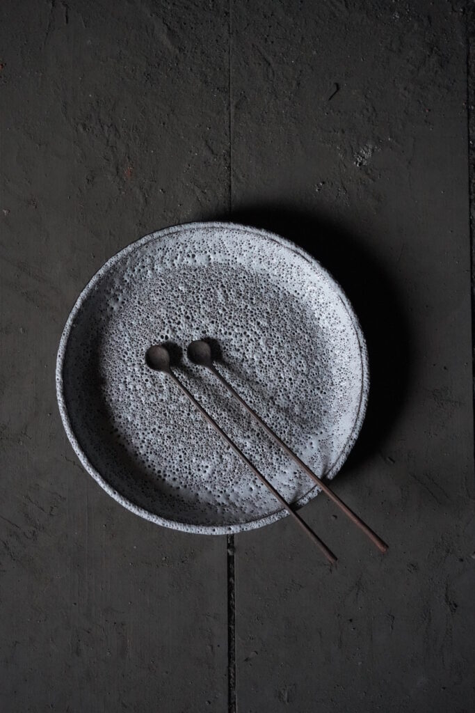 White Moon plate