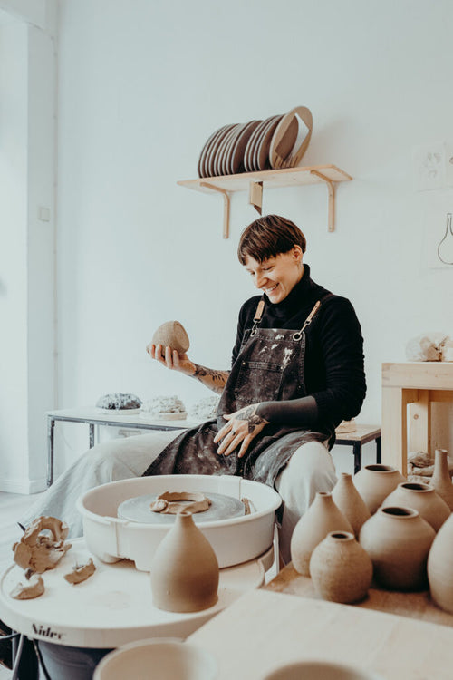 4-sessions pottery class: Throwing, Trimming & Glazing