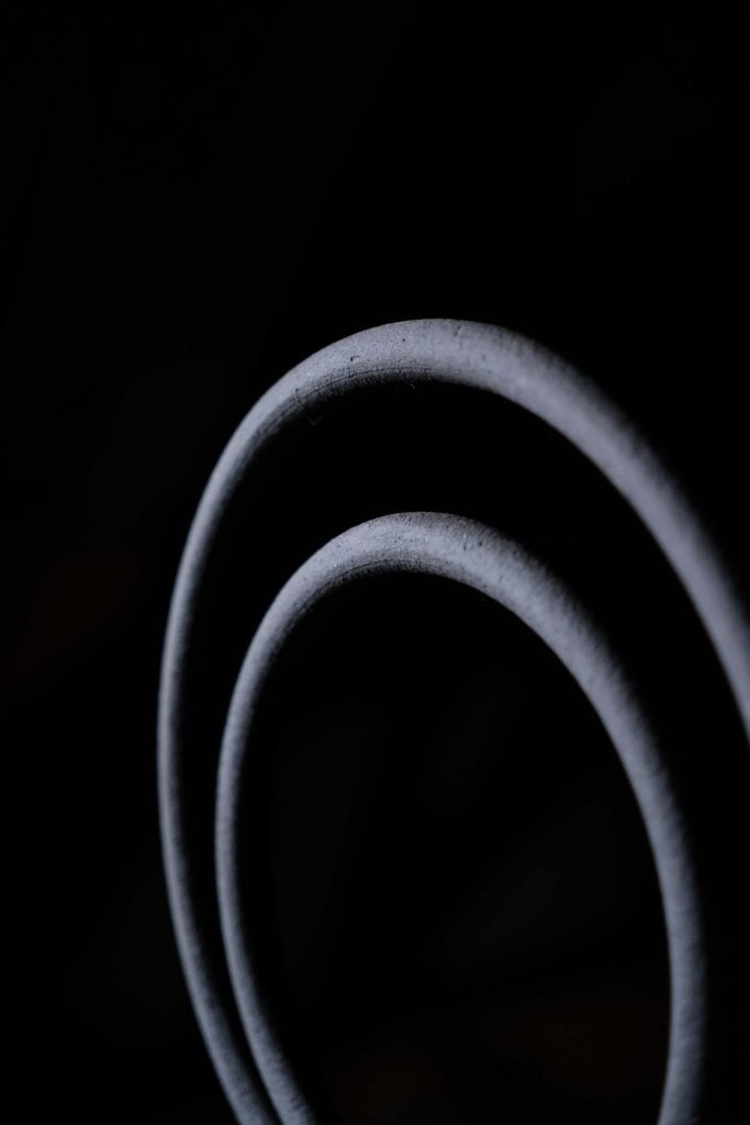 Eclipse black vase M