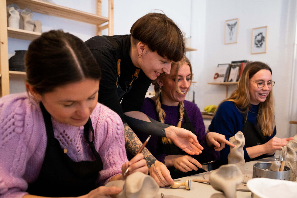 2h30 pottery handbuilding workshop